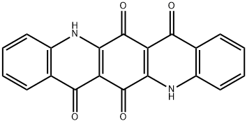 喹啉并[2,3-B]吖啶-6,7,13,14(5H,12H)-四酮 结构式