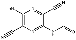 Formamide, N-(5-amino-3,6-dicyanopyrazinyl)- (9CI) Struktur