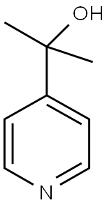 2-(4-吡啶基)-2-丙醇, 15031-78-4, 结构式