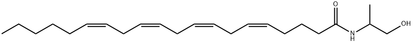 R(+)-ARACHIDONYL-1'-HYDROXY-2'-PROPYLAMIDE Struktur
