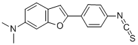 N-(4-(6-디메틸아미노-2-벤조푸라닐)페닐)이소티오시아네이트