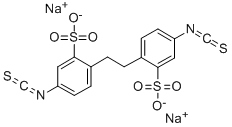 4,4'-Diisothiocyanatodihydrostilbene-2,2'-disulfonicaciddisodiumsalt Struktur