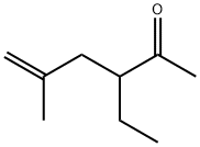5-Hexen-2-one, 3-ethyl-5-methyl- (9CI),150375-09-0,结构式
