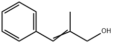 2-甲基-3-苯基-2-丙烯-1-醇,1504-55-8,结构式