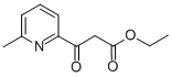 6-METHYL-BETA-OXO-2-PYRIDINEPROPANOIC ACID ETHYL ESTER|3-(6-甲基吡啶-2-基)-3-氧代丙酸乙酯