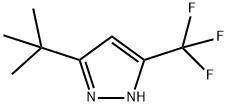 5-(TERT-BUTYL)-3-(TRIFLUOROMETHYL)-1H-PYRAZOLE Struktur
