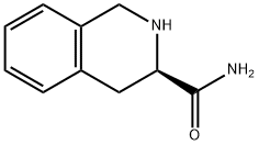 (R)-1,2,3,4-TETRAHYDRO-ISOQUINOLINE-3-CARBOXYLIC ACID AMIDE,150448-64-9,结构式