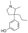 3-(1,2-Dimethyl-3-propyl-3-pyrrolidinyl)phenol Structure