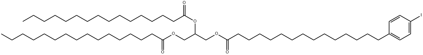 150518-91-5 1,2-dipalmitoyl-3-(15-(4-iodophenyl)pentadecanoyl)-rac-glycerol