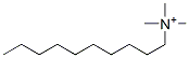 decyltrimethylammonium Structure