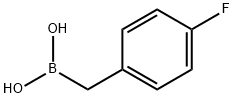 Boronic acid, [(4-fluorophenyl)methyl]- (9CI) Structure