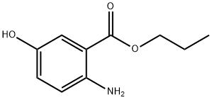 Benzoic acid, 2-amino-5-hydroxy-, propyl ester (9CI) Structure