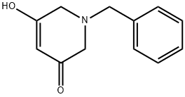 1-Benzyl-5-hydroxy-1,2,3,6-tetrahydropyridin-3-one Structure