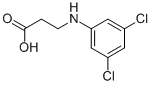 3-(3,5-DICHLOROPHENYLAMINO)PROPIONIC ACID Structure