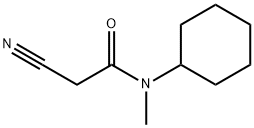 2-cyano-N-cyclohexyl-N-methylacetamide 结构式