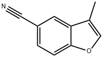 5-Benzofurancarbonitrile,  3-methyl-,150612-64-9,结构式