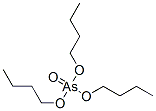 Arsenic acid tributyl ester Struktur