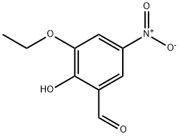 3-ETHOXY-2-HYDROXY-5-NITROBENZALDEHYDE,150655-06-4,结构式