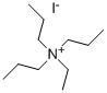 エチルトリプロピルアンモニウムヨージド 化学構造式