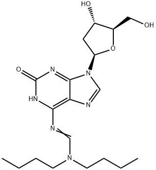 N6-(DIISOBUTYLAMINOMETHYLIDENE)-2'-DEOXYISOGUANOSINE Struktur