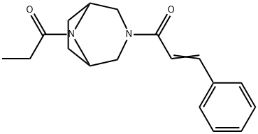 1507-83-1 3-(3-Phenylacryloyl)-8-propionyl-3,8-diazabicyclo[3.2.1]octane