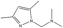 1H-Pyrazole-1-methanamine,  N,N,3,5-tetramethyl-,150704-10-2,结构式