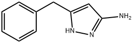 5-BENZYL-1H-PYRAZOL-3-AMINE 化学構造式