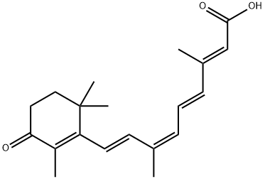 4-Keto 9-cis Retinoic Acid Structure