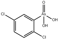 2,5-Dichlorophenylarsonic acid Struktur