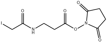 Succinimidyl-3-(iodoacetamido)propionate 结构式