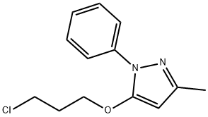 5-(3-Chloropropoxy)-3-methyl-1-phenyl-1H-pyrazole Structure