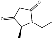 2,4-Pyrrolidinedione,5-methyl-1-(1-methylethyl)-,(S)-(9CI) Structure