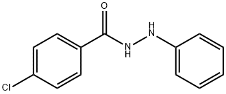 beta-p-Chlorobenzoylphenylhydrazine Structure