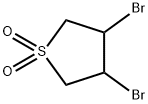 3,4-ジブロモスルホラン 化学構造式