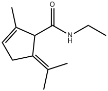 2-Cyclopentene-1-carboxamide,  N-ethyl-5-isopropylidene-2-methyl-  (8CI)|