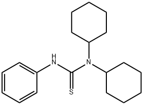 N,N-Dicyclohexyl-N'-phenylthiourea,15093-49-9,结构式