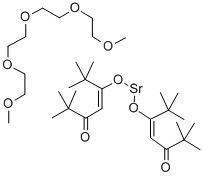 150939-76-7 ビス(2,2,6,6-テトラメチル-3,5-ヘプタンジオナト)ストロンチウム(テトラグリム付加物)