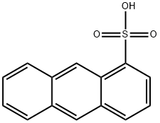 1-Anthracenesulfonic acid 结构式