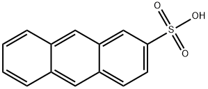 アントラセン-2-スルホン酸 化学構造式