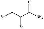 2,3-二溴丙酰胺, 15102-42-8, 结构式