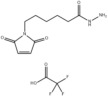 6-MALEIMIDOCAPROIC ACID HYDRAZIDE, TRIFLUOROACETIC ACID Structure