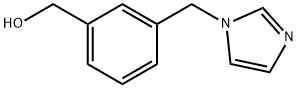 [3-(1H-IMIDAZOL-1-YLMETHYL)PHENYL]METHANOL 结构式