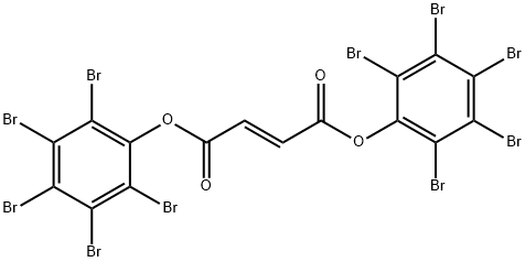 bis(pentabromophenyl) fumarate Structure