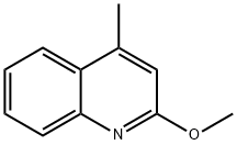 2-methoxy-4-methylquinoline Struktur