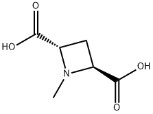 2,4-Azetidinedicarboxylicacid,1-methyl-,(2S-trans)-(9CI)|