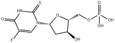 5-fluoro-2-thio-2'-deoxyuridylate Structure