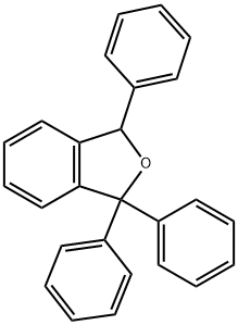 1,1,3-Triphenyl-1,3-dihydroisobenzofuran Structure