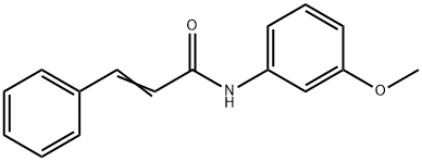 (E)-N-(3-메톡시-페닐)-3-페닐-아크릴아미드