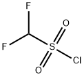 difluoromethanesulphonyl chloride Structure