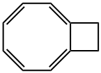 Bicyclo[6.2.0]deca-1,3,5,7-tetrene 结构式